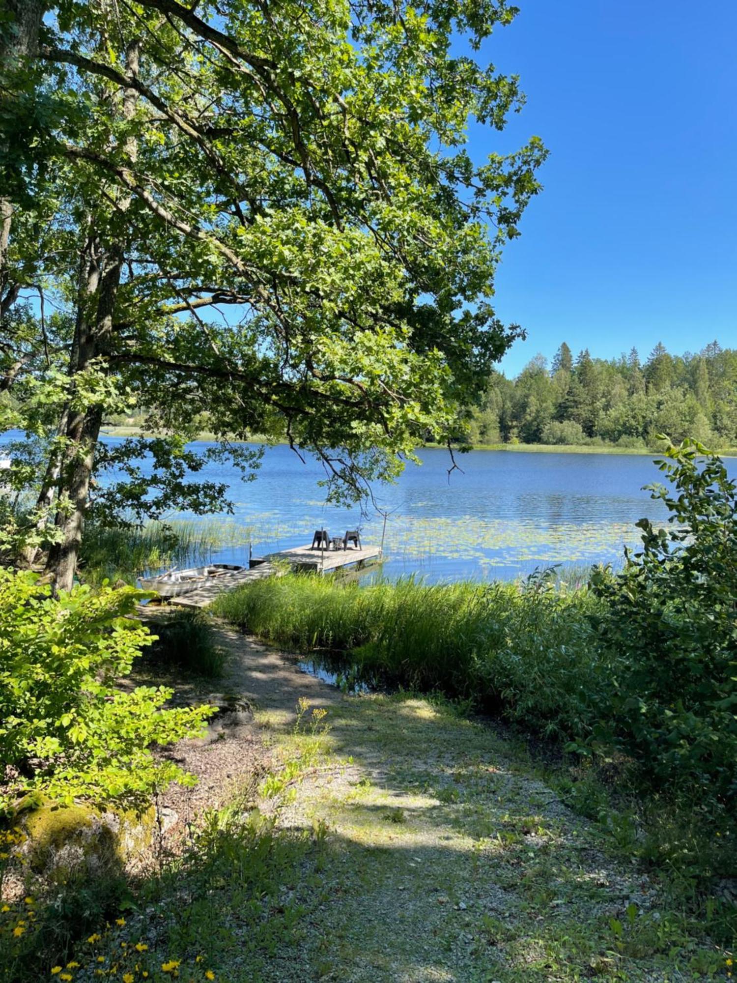 Humlegarden lake cottage, Horn Eksteriør billede